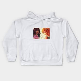 "Flower Girl and Demolition Girl" Kids Hoodie